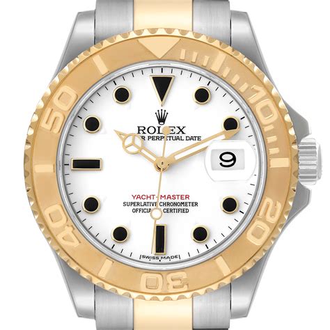 rolex yacht master 2 stahl gold|yacht master white dial.